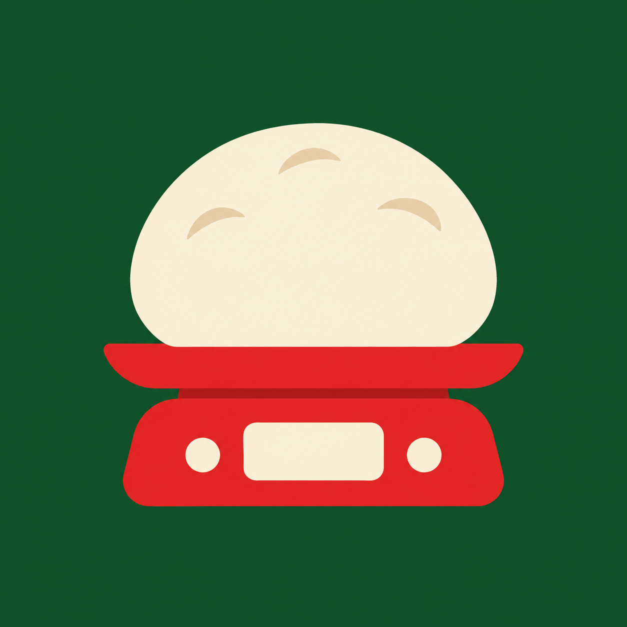 Dough Club dough ball and kitchen scale